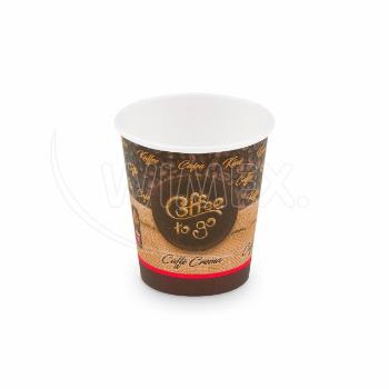 Papierový pohár "Coffee to go" Ø73mm 200ml `S: 0,18L/7oz` [50 ks]