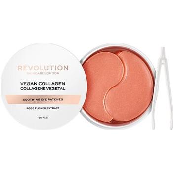 REVOLUTION SKINCARE Rose Gold Vegan Collagen Soothing Undereye Patches 60 ks (5057566547901) + ZDARMA Paletka očných tieňov REVOLUTION