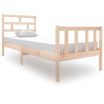 Rám postele masívna borovica 75 × 190 cm Small Single, 3101308
