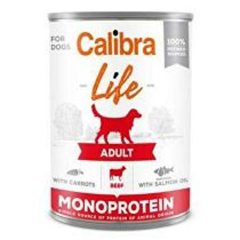 Calibra Dog Life cons.Adult Hovädzie mäso s mrkvou 400g + Množstevná zľava