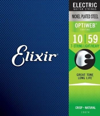 Elixir 19074 Optiweb Light-Heavy 7 String