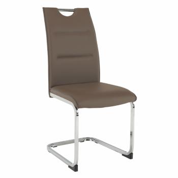 Jedálenská stolička, hnedá, TOSENA R1, rozbalený tovar