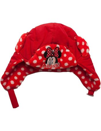 Minnie mouse červená dievčenská čiapka vel. 52