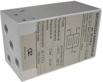 AZ Pneumatik bezpečnostný ventil  AZ08.156.04 Vnútorný závit: 1/8"    1 ks
