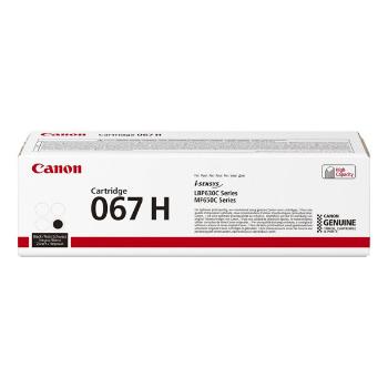 CANON 067H BK - originálny toner, čierny, 3130 strán