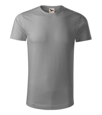 MALFINI Pánske tričko Origin - Starostrieborná | XL