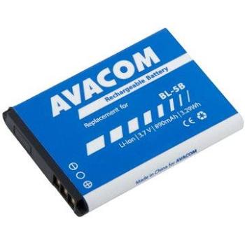 Avacom pre Nokia 3220, 6070, Li-Ion 3,7 V 890 mAh (náhrada BL-5B) (GSNO-BL5B-S890)