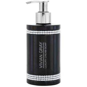 Vivian Gray Crystals Black krémové mydlo 250 ml