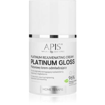 Apis Natural Cosmetics Platinum Gloss vyhladzujúci protivráskový krém pre zrelú pleť 50 ml