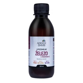 ADELLE DAVIS Lipozomálne železo s vitamínom C 200 ml