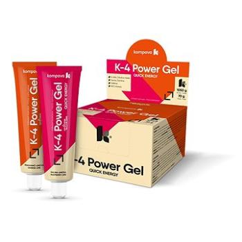 Kompava K4 Power Gel 70 g, 15 ks, pomaranč-limetka (8586011214497)