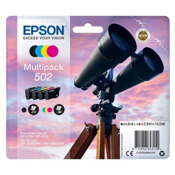 Epson 502 T02V640 CMYK multipack originálna cartridge