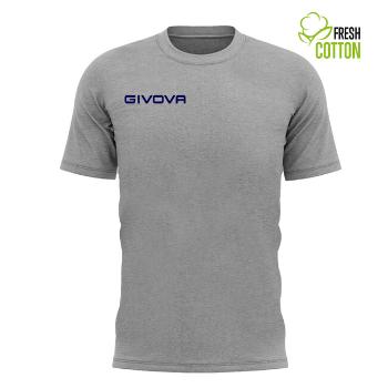 T-SHIRT COTONE FRESH GRIGIO MELANGE CHIARO Tg. 3XS