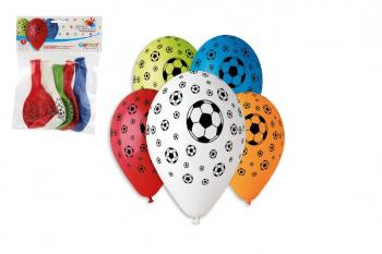 TEDDIES BALONIK/BALONKY NAFUKOVACI FUTBAL 12'' PRIEMER 30CM 5KS V SACKU /10350064/