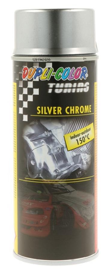 DC TUNING SILVER CHROME - Sprej s vysoko lesklým chrómovým efektom chrómová 0,4 L