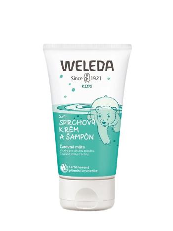 Sprchovací krém a šampón 2v1 čarovná mäta WELEDA 150 ml