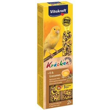 Vitakraft Kracker kanár vajce + trávne semená 2 ks (4008239212658)