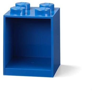 LEGO Brick 4 závesná polica - modrá (5711938033446)