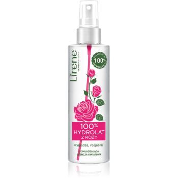 Lirene Hydrolates Rose ružová voda na tvár a dekolt 100 ml