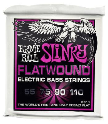 Ernie Ball Slinky Flatwound Power.055-.110