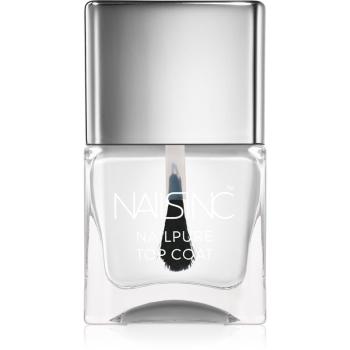 Nails Inc. Long Wear rýchloschnúci vrchný lak na nechty 14 ml