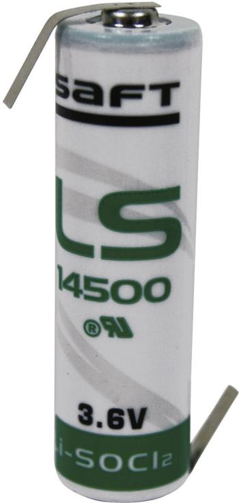 Saft LS 14500 HBG špeciálny typ batérie mignon (AA) spájkovacia špička v tvare Z lítiová 3.6 V 2600 mAh 1 ks