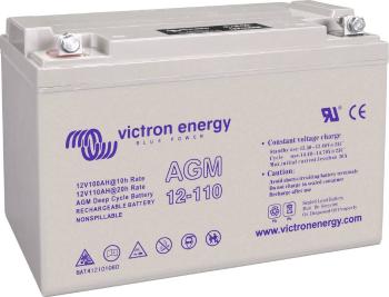 Victron Energy Blue Power BAT412101104 solárny akumulátor 12 V 110 Ah olovená gélová (š x v x h) 330 x 220 x 171 mm skru
