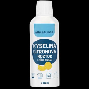 ALLNATURE Kyselina citrónová roztok 1000 ml