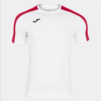 ACADEMY SHORT SLEEVE T-SHIRT WHITE RED 2XL-3XL