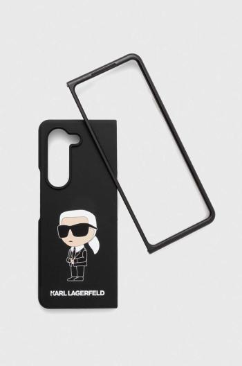 Puzdro na mobil Karl Lagerfeld Samsung Galaxy Z Fold5 čierna farba