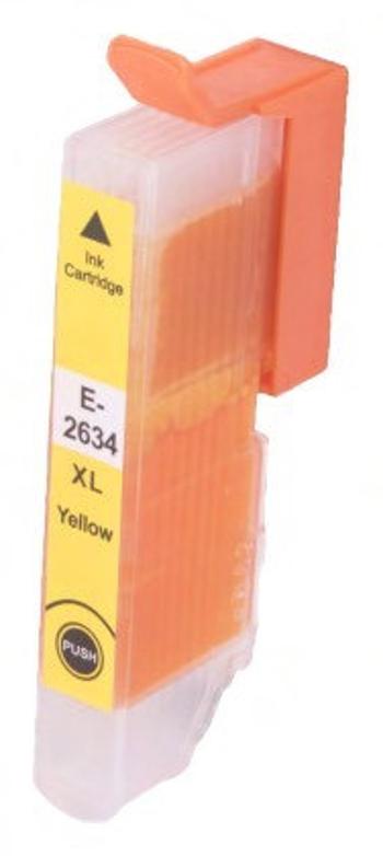 EPSON T2634-XL (C13T26344010) - kompatibilná cartridge, žltá, 16ml