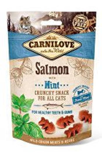 Carnilove Cat Crunchy Snack Salmon&Mint 50g + Množstevná zľava