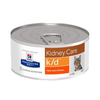 HILL'S Prescription Diet™ k/d™ Feline Chicken konzerva 156 g