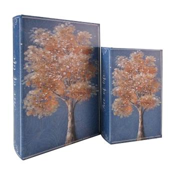 Signes Grimalt  2U Tree Book Box  Košíky, škatule Modrá