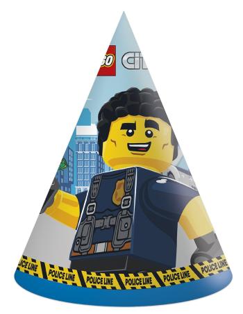 Procos Párty klobúčiky Lego City