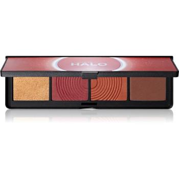 Smashbox Halo Sculpt + Glow Face Palette paletka rozjasňovačov a líceniek odtieň Berry Saturation 15,7 g