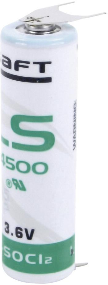 Saft LS 14500 3PF špeciálny typ batérie mignon (AA) spájkovacie kolíky v tvare U lítiová 3.6 V 2600 mAh 1 ks