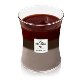 WoodWick Vonná sviečka váza Trilogy Forest Retreat 275 g