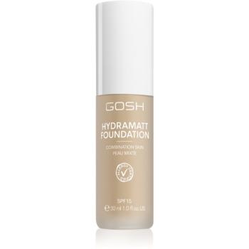 Gosh Hydramatt ľahký hydratačný make-up s matným efektom odtieň 004Y Light 30 ml