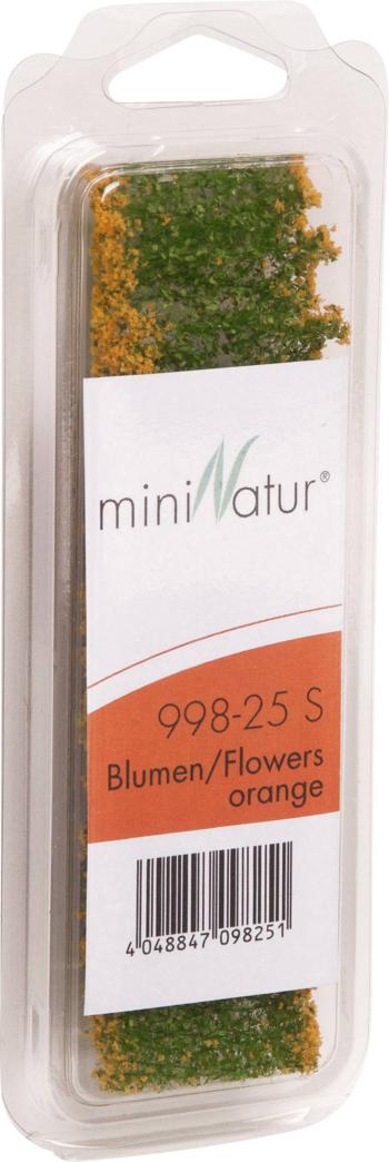 Mininatur 998-25 S kvety   oranžová
