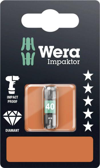 Wera 867/1 IMP DC SB SiS 05073927001 bit Torx T 40 nástrojová ocel legované, diamantová vrstva D 6.3 1 ks