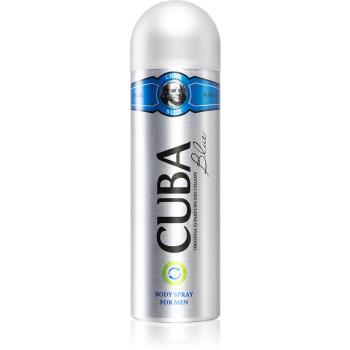 Cuba Blue deodorant a telový sprej pre mužov 200 ml