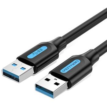 Vention USB 3.0 Male to USB Male Cable 0.5m Black PVC Type (CONBD)