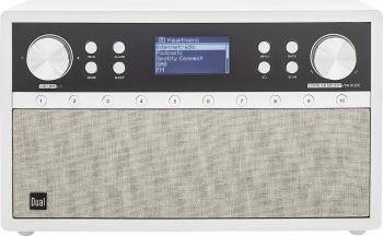 Dual Radiostation IR 105S internetové stolný rádio DAB+, FM AUX, Bluetooth, internetové rádio  Spotify strieborná