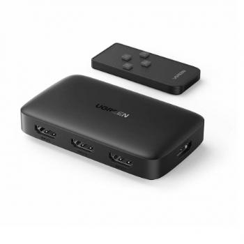 Ugreen CM332 HDMI Switch 4K, čierny (80125)