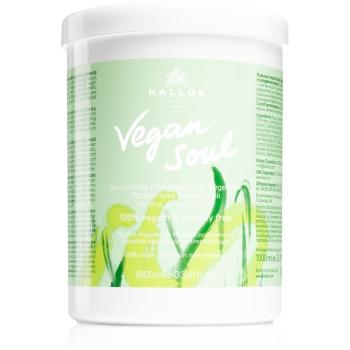 Kallos Vegan Soul Nourishing výživná maska pre suché, namáhané vlasy 1000 ml