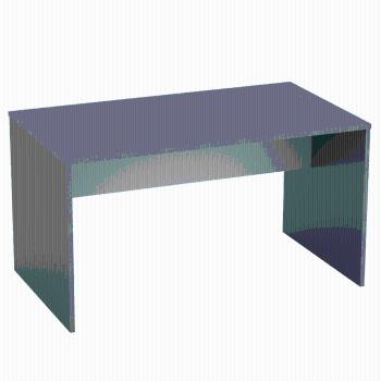 PC stôl, grafit/biela, RIOMA NEW TYP 11