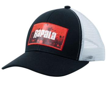 Rapala šiltovka cap splash trucker black red