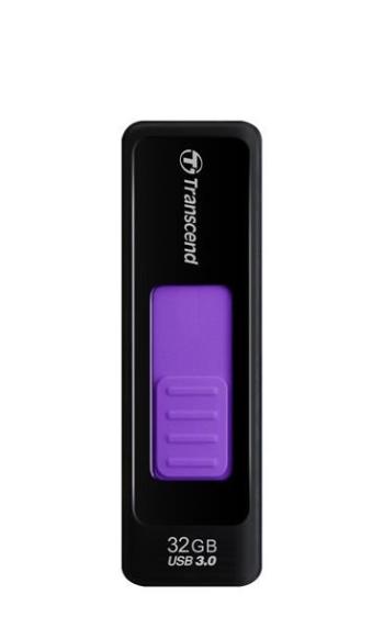 TRANSCEND Flash Disk 32GB JetFlash®760, USB 3.0 (R:70/W:18 MB/s) čierna/fialová
