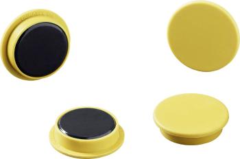 Durable magnet 475304 (Ø) 32 mm guľatý žltá 1 sada 475304